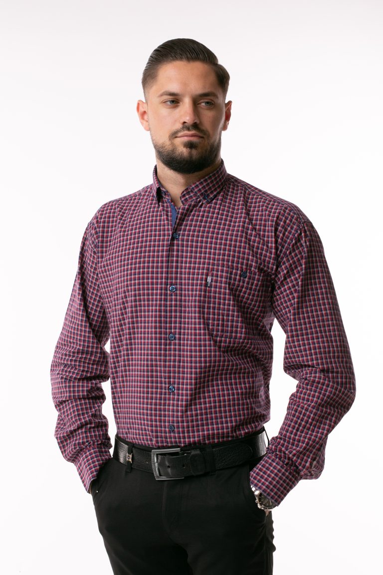 Cămașă bărbătească Dast Cardin – Grena