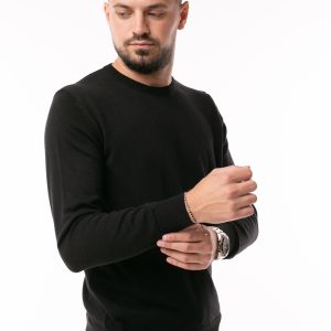 Pulover Tony Montana La Baza Gâtului – Negru