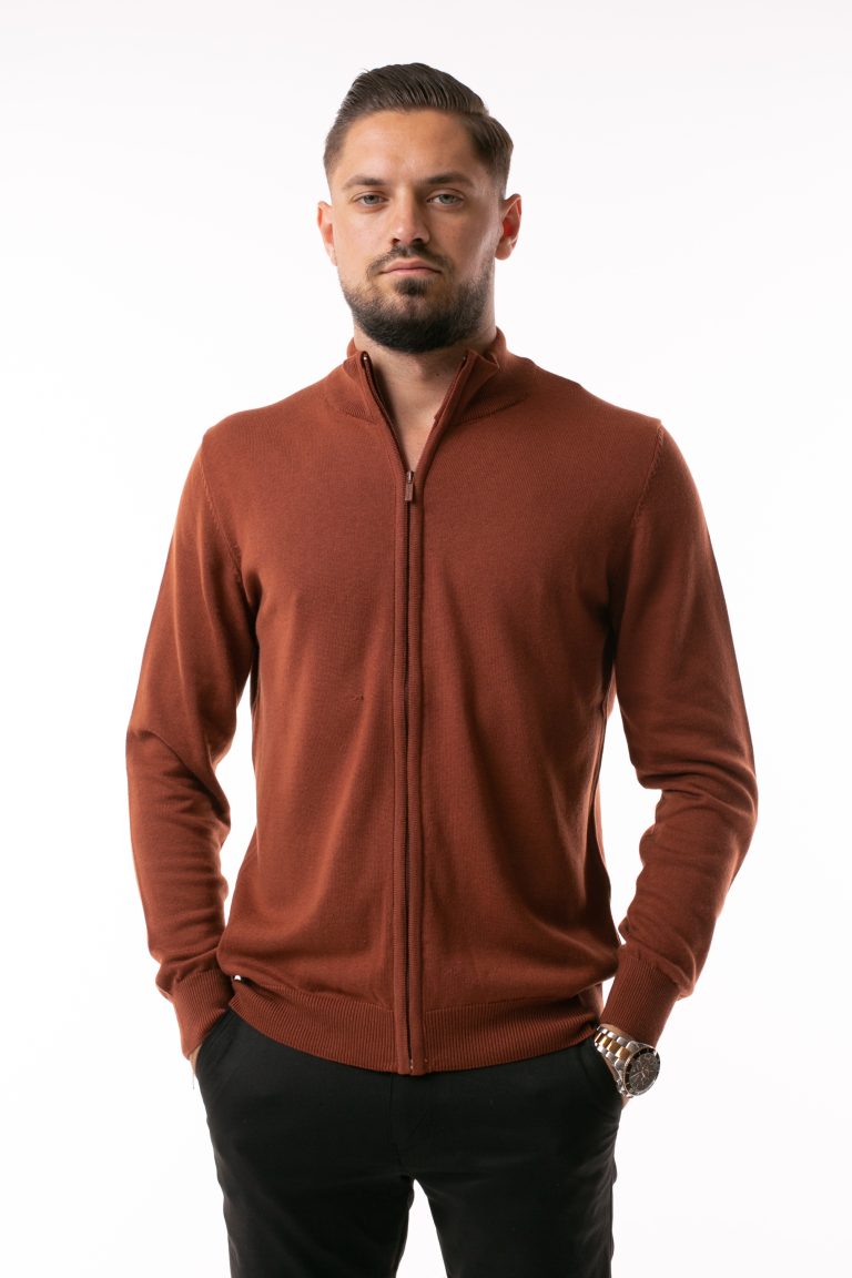 Jachetă Tony Montana – Cărămiziu