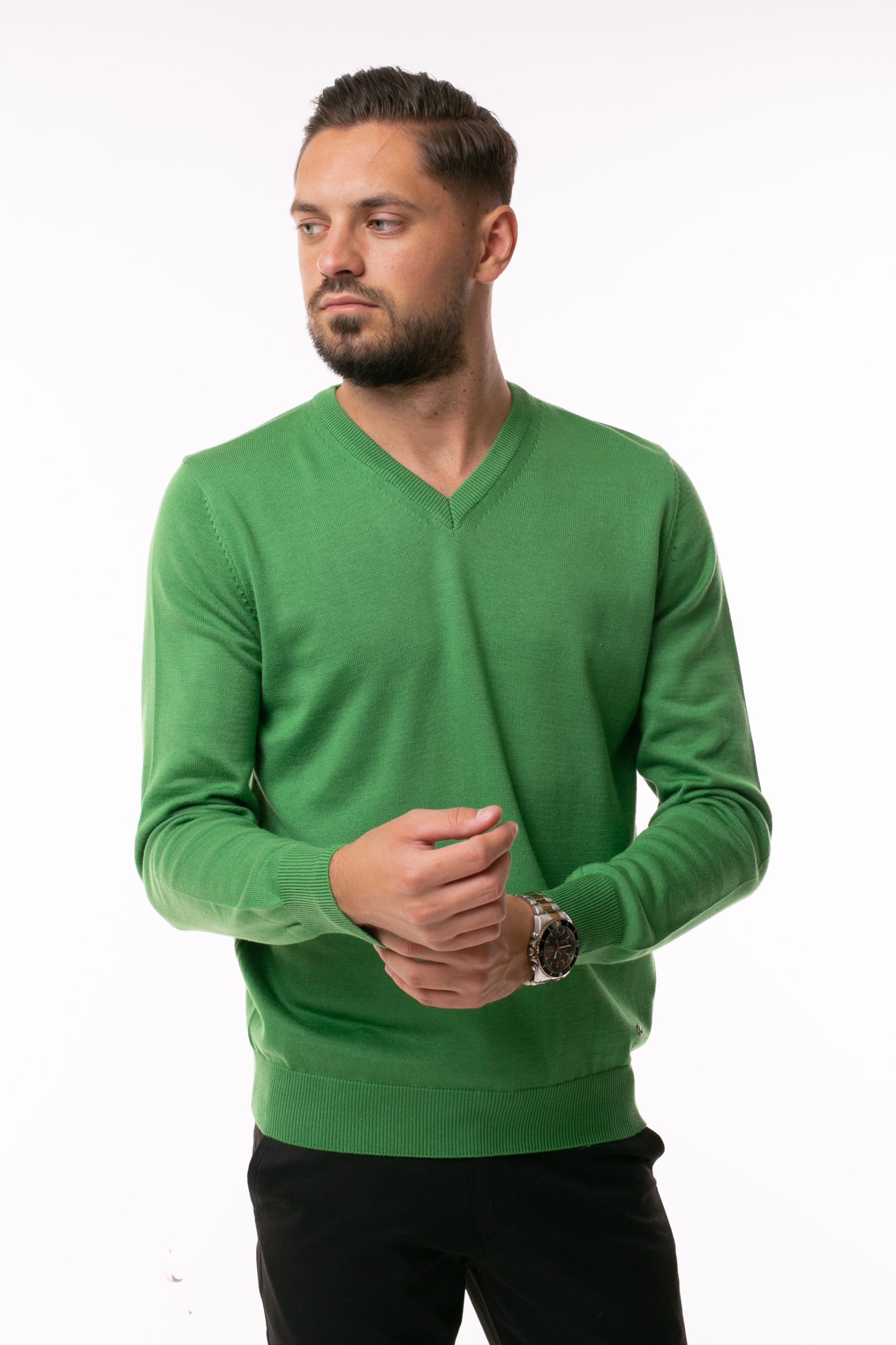Pulover Tony Montana Cu Anchior - Verde